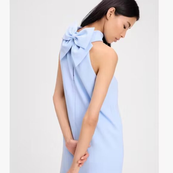 kate spade Dresses & Skirts - NWT!!! Kate Spade Astral Blue Bow Twill Shift Dress, size 8